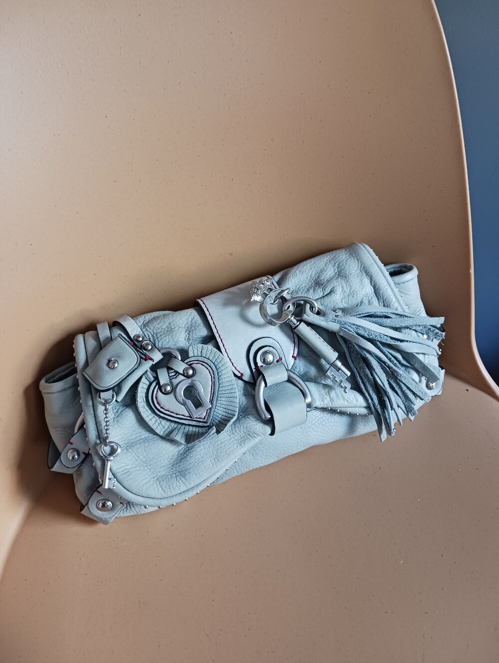 Juicy Couture Genuine Leather Clutch